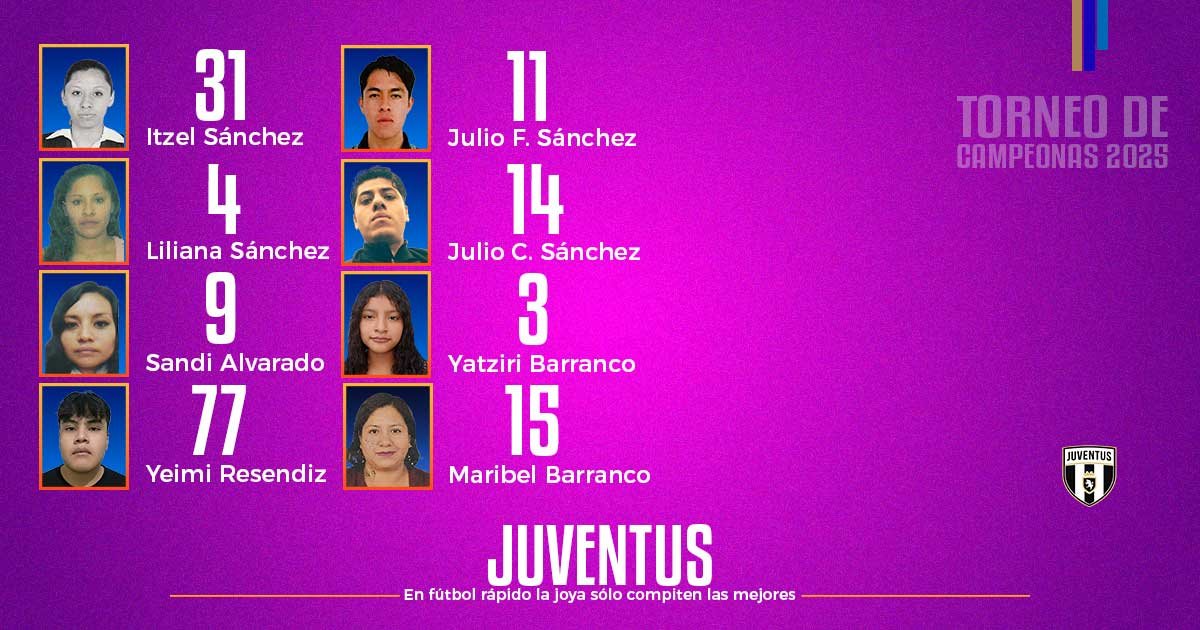 Plantel juventus